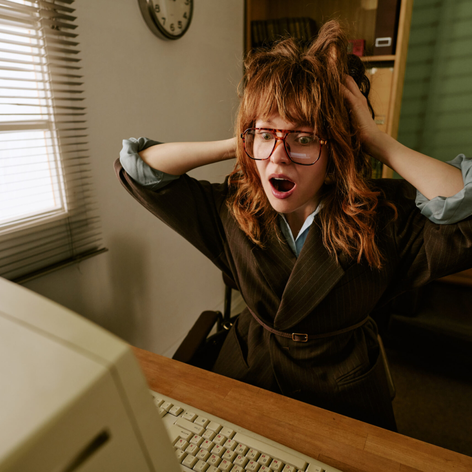 frustrated business owner after a bad freelance WordPress developer hire